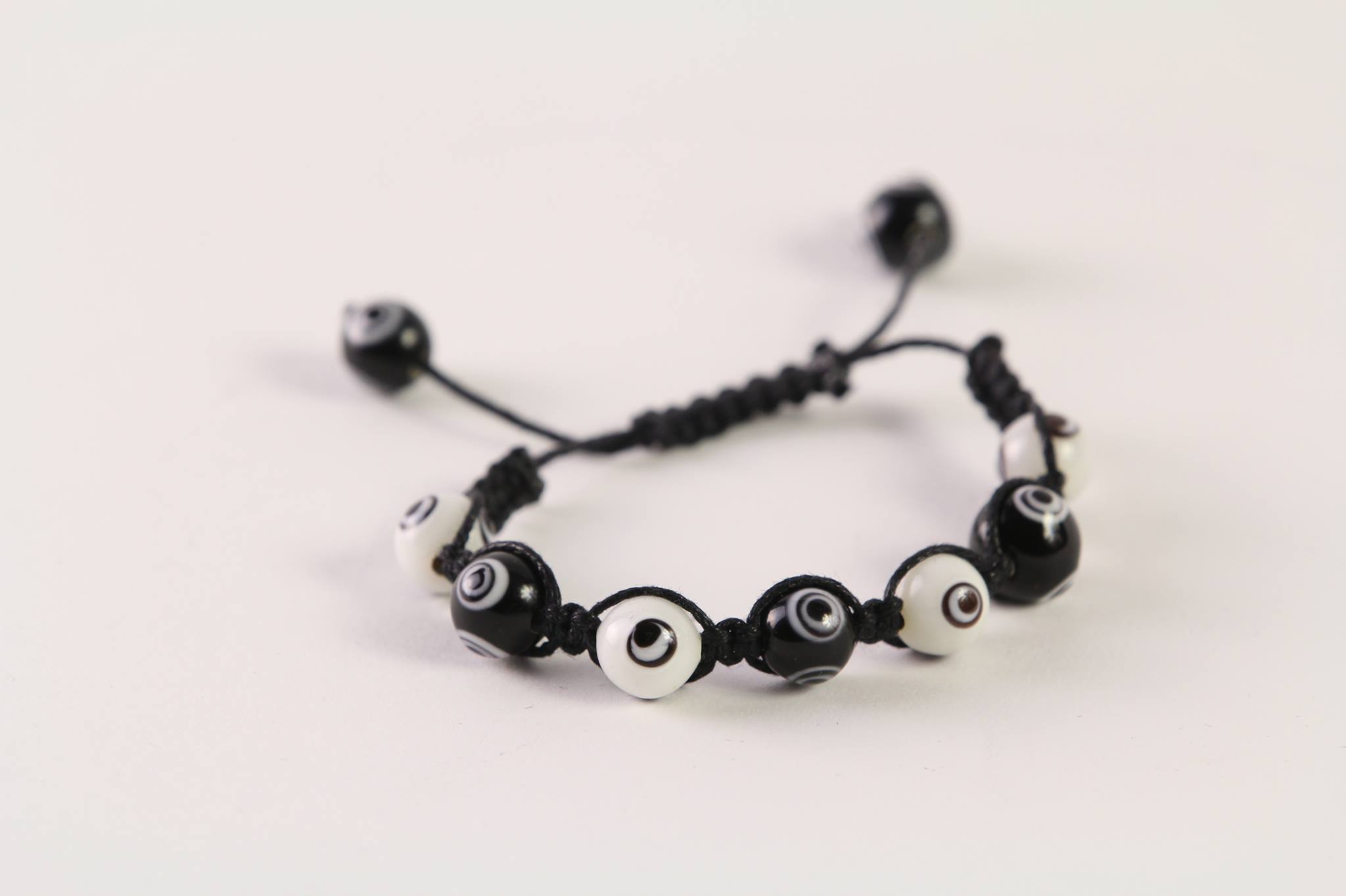 Black&White Evil Eye Bracelet