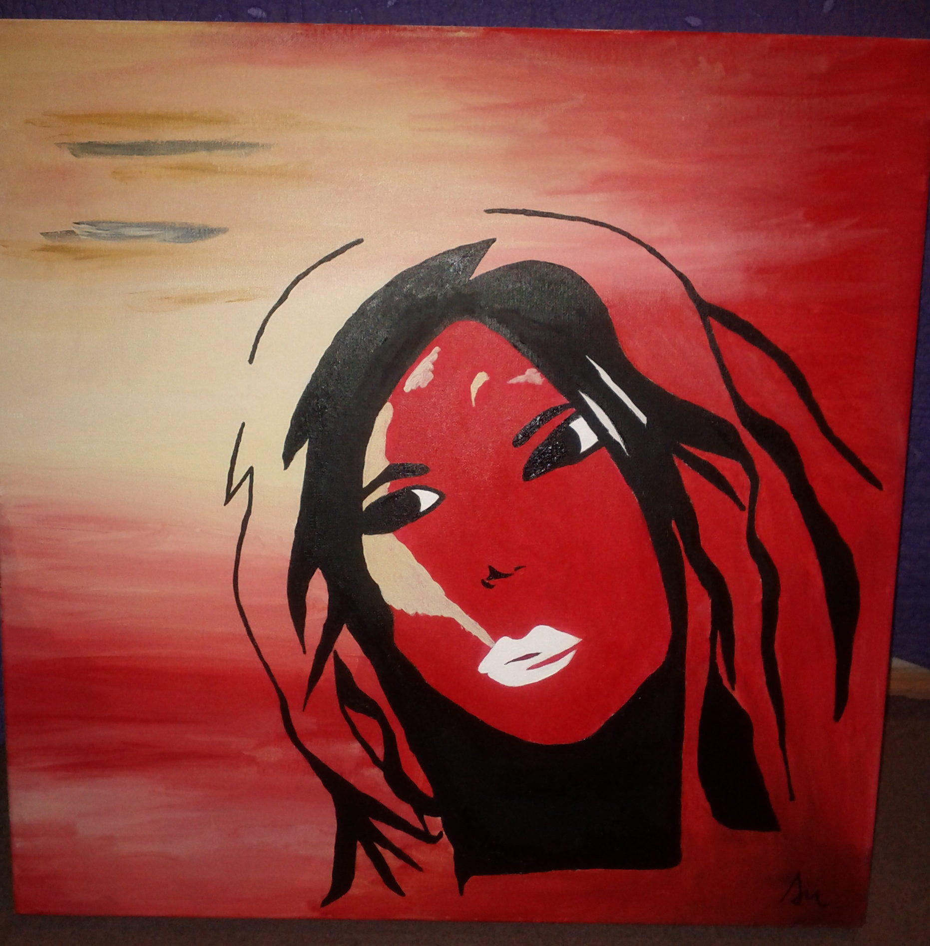 Graffiti Face Painting