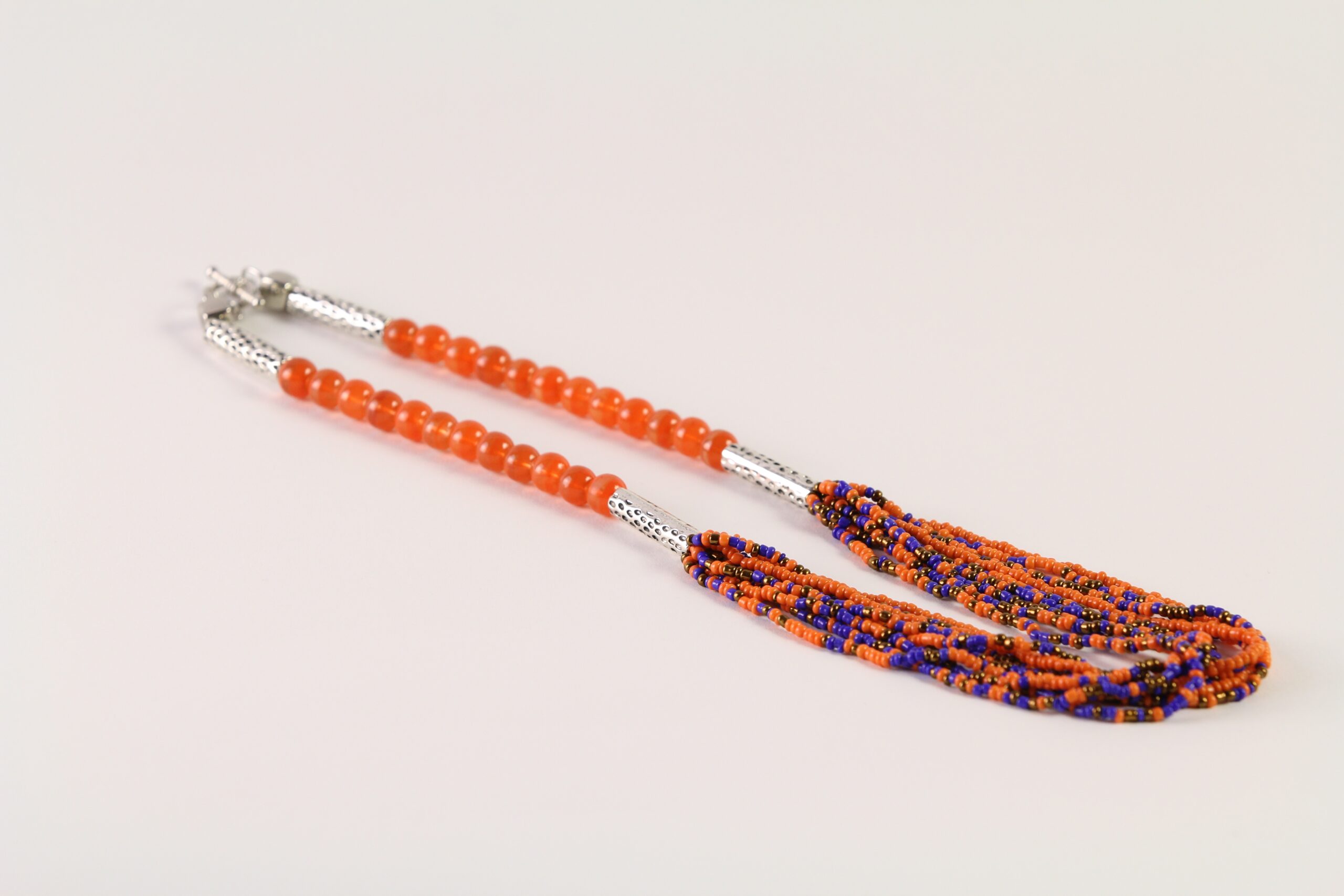 Orange Beads Necklace