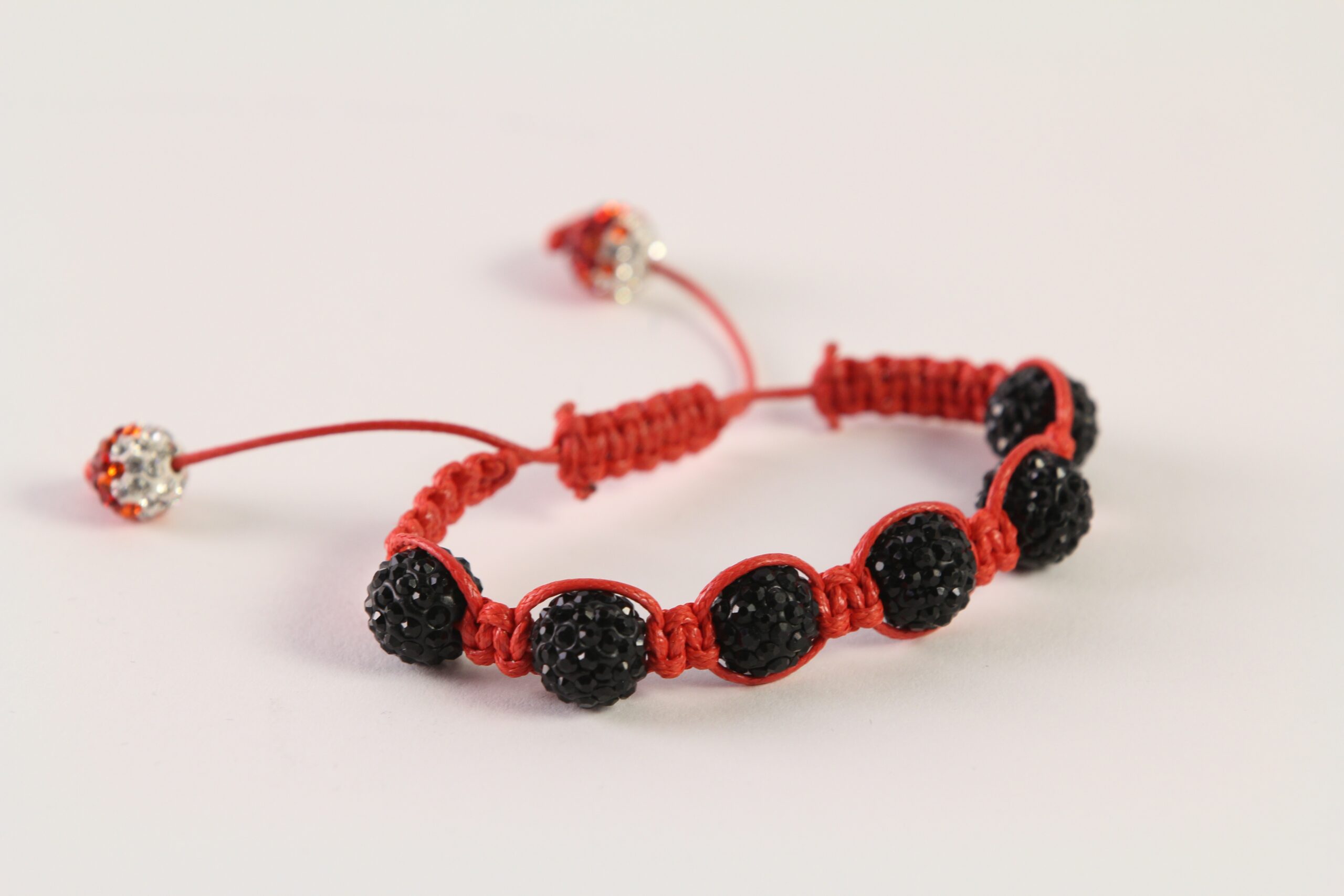 Black&Red Shamballa Bracelet